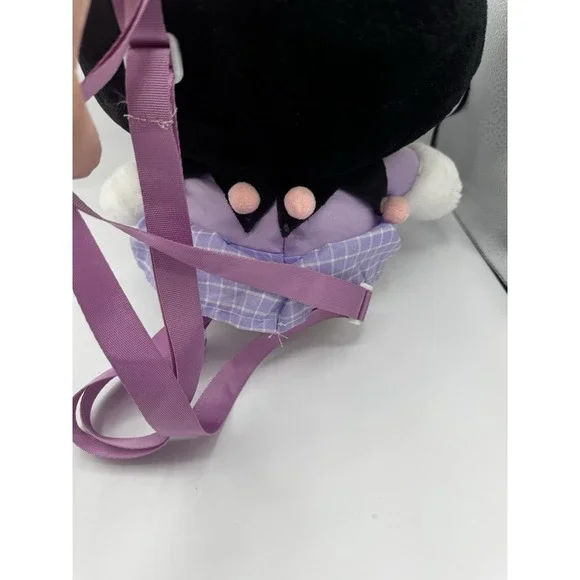 HELLO KITTY KUROMI ICHIBAN KUJI 13" PLUSH SANRIO MINI BACKPACK SHOULDER BAG A32 - Picture 6 of 7